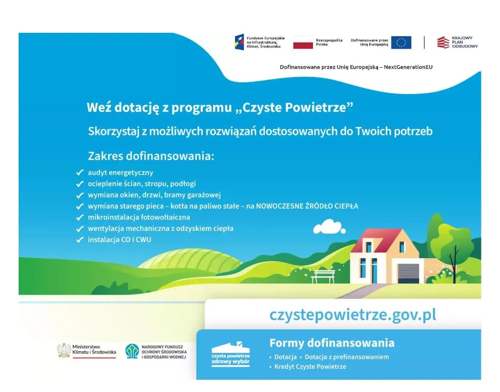Czyste powietrze ile dofinansowania? Sprawdź, ile możesz otrzymać Czyste powietrze ile dofinansowania? Sprawdź, ile możesz otrzymać